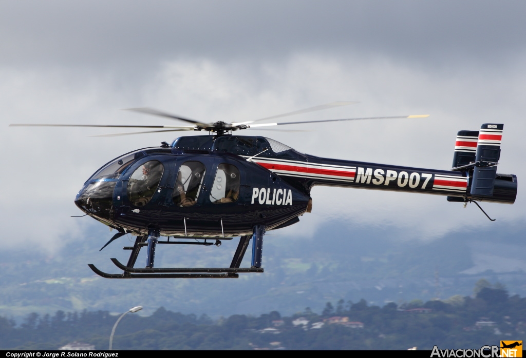 MSP007 - Mcdonnell Douglas MD600N - Ministerio de Seguridad Pública - Costa Rica