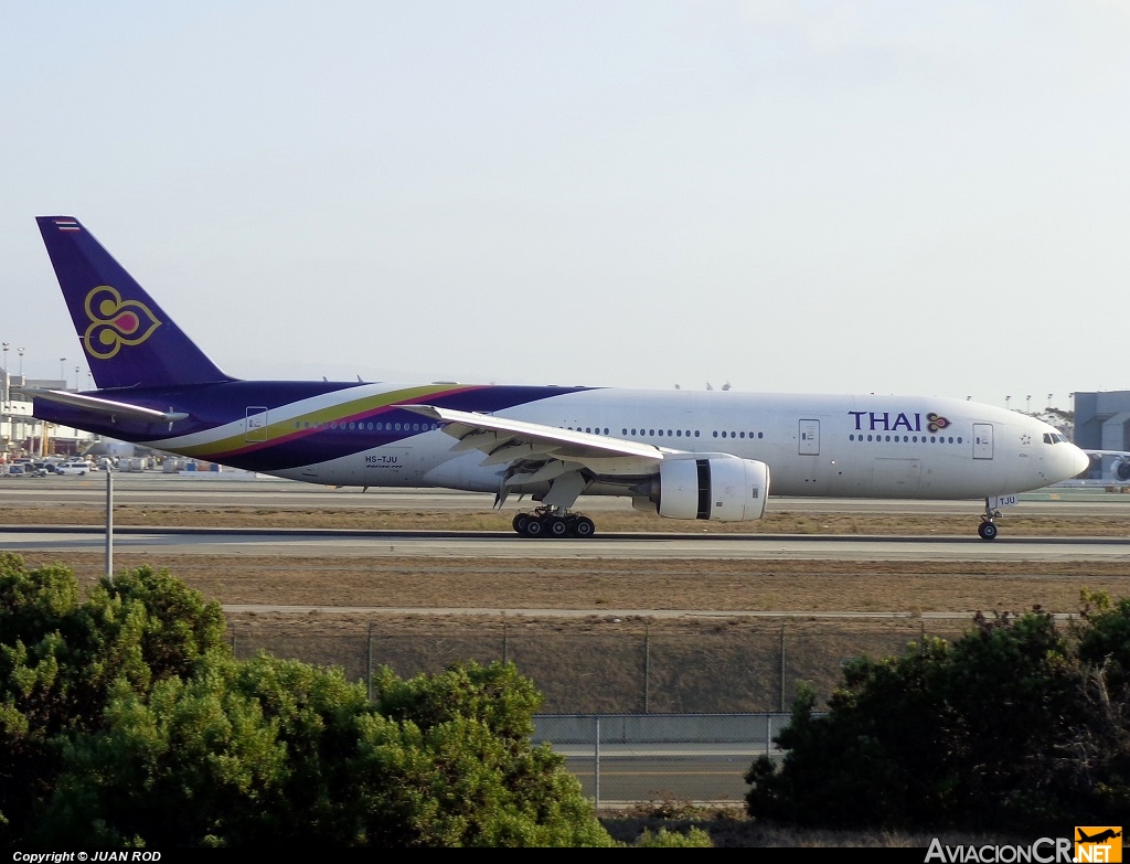 HS-TJU - Boeing 777-2D7/ER - Thai Airways International