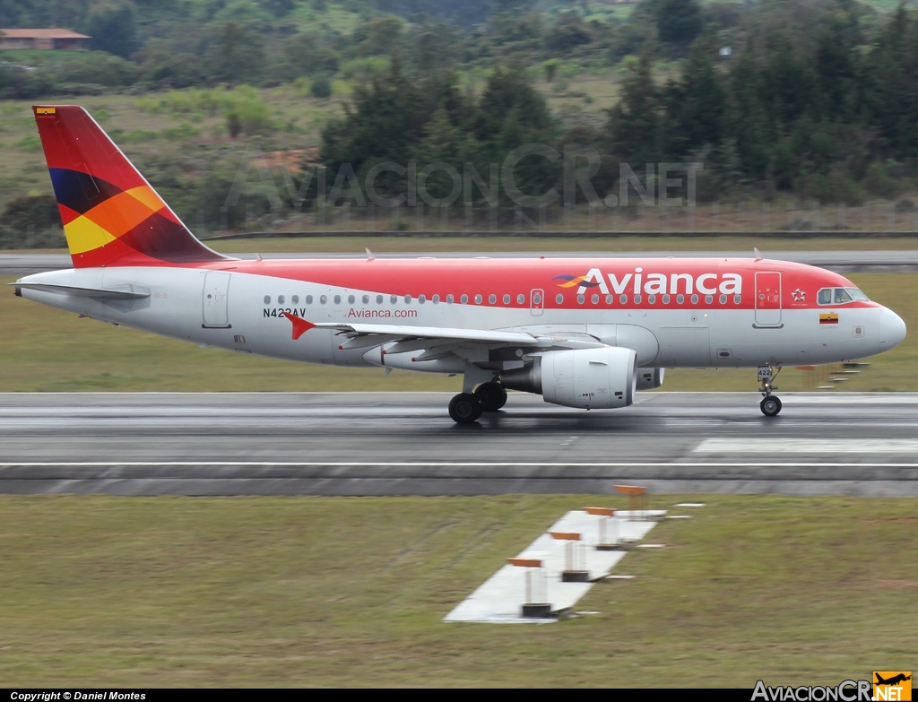 N422AV - Airbus A319-115LR - Avianca Colombia