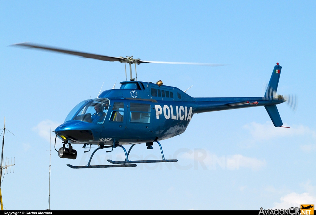 XC-MDF - Bell 206B-3 JetRanger III - Policia del Gobierno del Distrito Federal. México