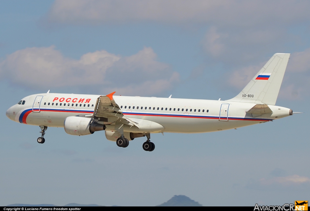 VQ-BDQ - Airbus A320-214 - Rossiya Airlines