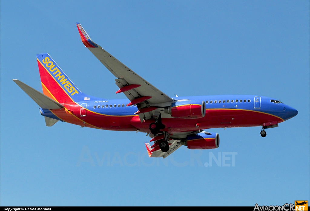 N477WN - Boeing 737-7H4(WL) - Southwest Airlines