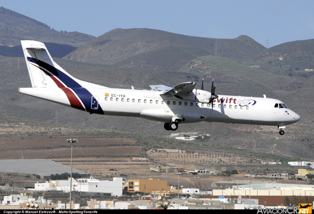 EC-IYH - ATR 72-202 - Swiftair