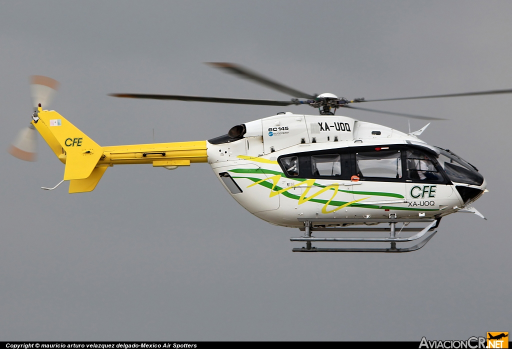 XA-UOQ - Eurocopter-Kawasaki EC-145 (BK-117C-2) - Comision Federal de Electricidad ( CFE )
