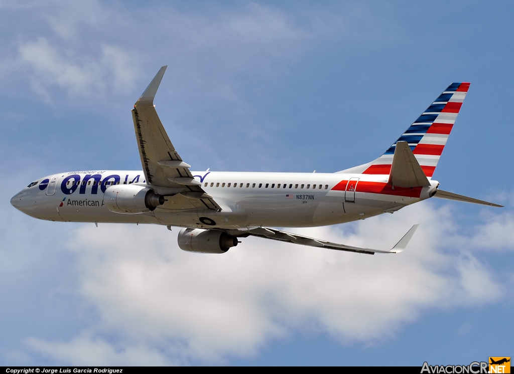 N837NN - Boeing 737-823 - American Airlines