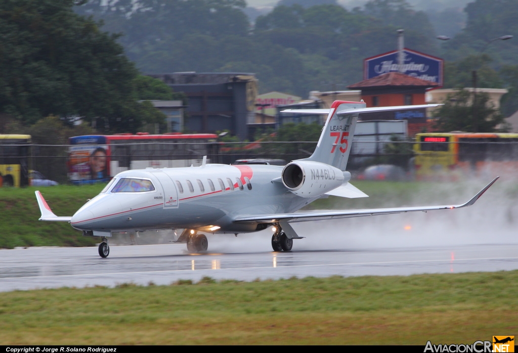 N446LJ - Learjet 75 - Privado