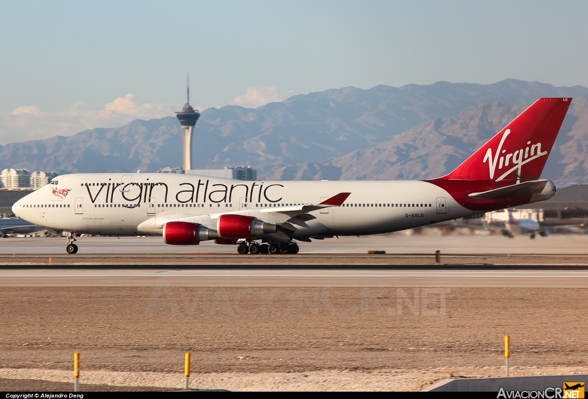 G-VXLG - Boeing 747-41R - Virgin Atlantic