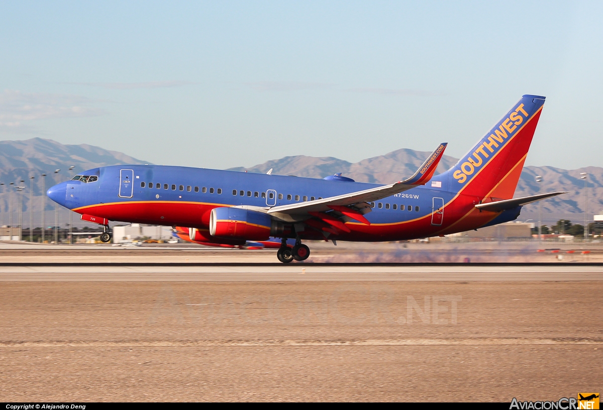 N726SW - Boeing 737-7H4 - Southwest Airlines