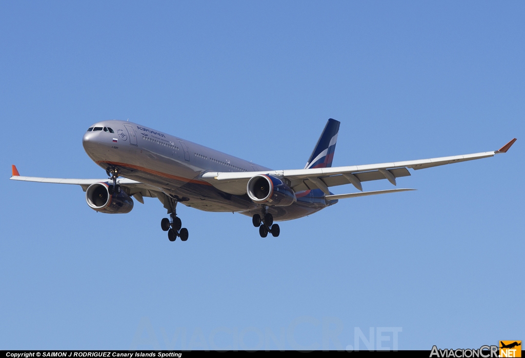 VQ-BPI - Airbus A330-343X - Aeroflot
