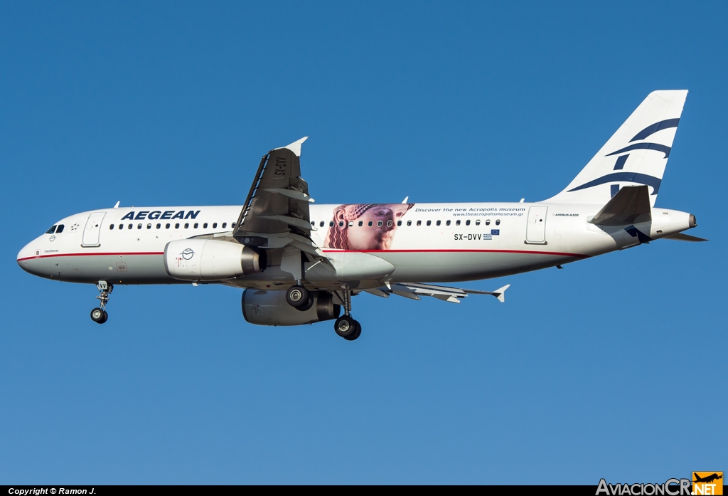 SX-DVV - Airbus A320-232 - Aegean Airlines