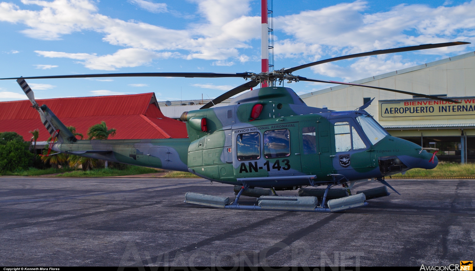 AN-143 - Bell 412 - Servicio Nacional Aeronaval de Panamá