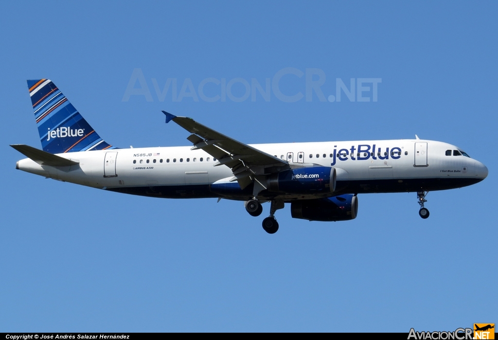 N585JB - Airbus A320-232 - Jet Blue
