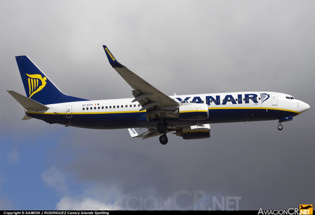 EI-EPG - Boeing 737-8AS - Ryanair