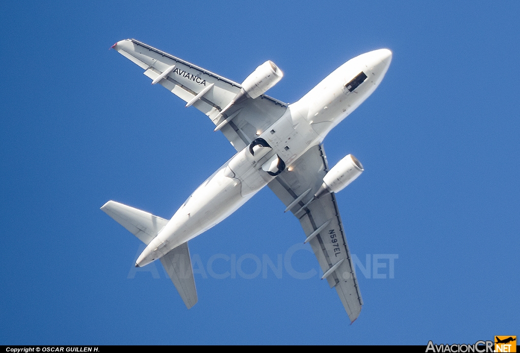 N597EL - Airbus A318-111 - Avianca