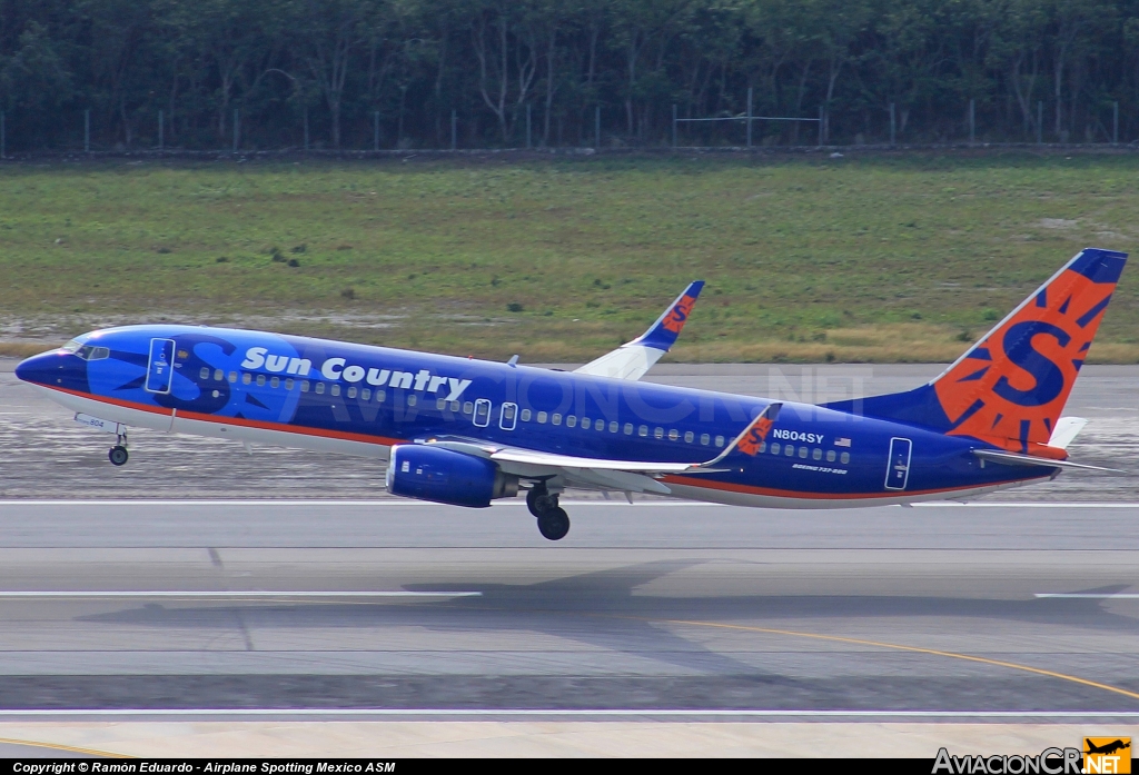 N804SY - Boeing 737-8Q8 - Sun Country Airlines