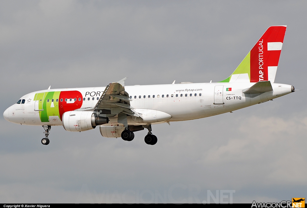 CS-TTQ - Airbus A319-112 - TAP Air Portugal
