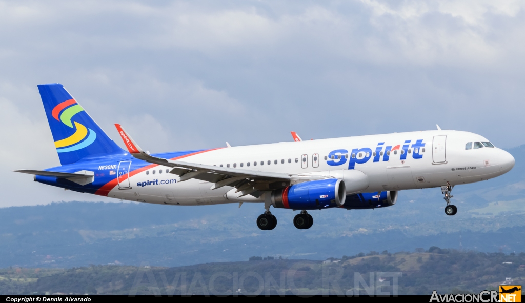 N630NK  - Airbus A320-232 - Spirit Airlines