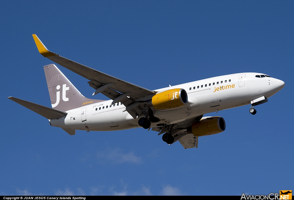 OY-JTW - Boeing 737-7L9 - JetSul