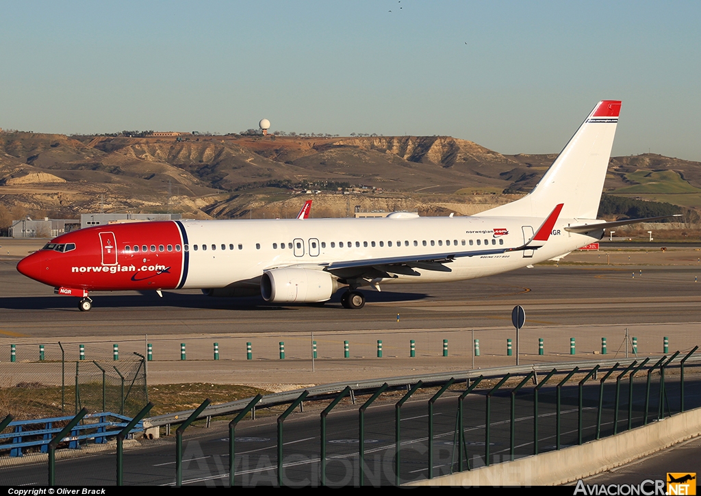 LN-NGR - Boeing 737-8JP - Norwegian Air Shuttle
