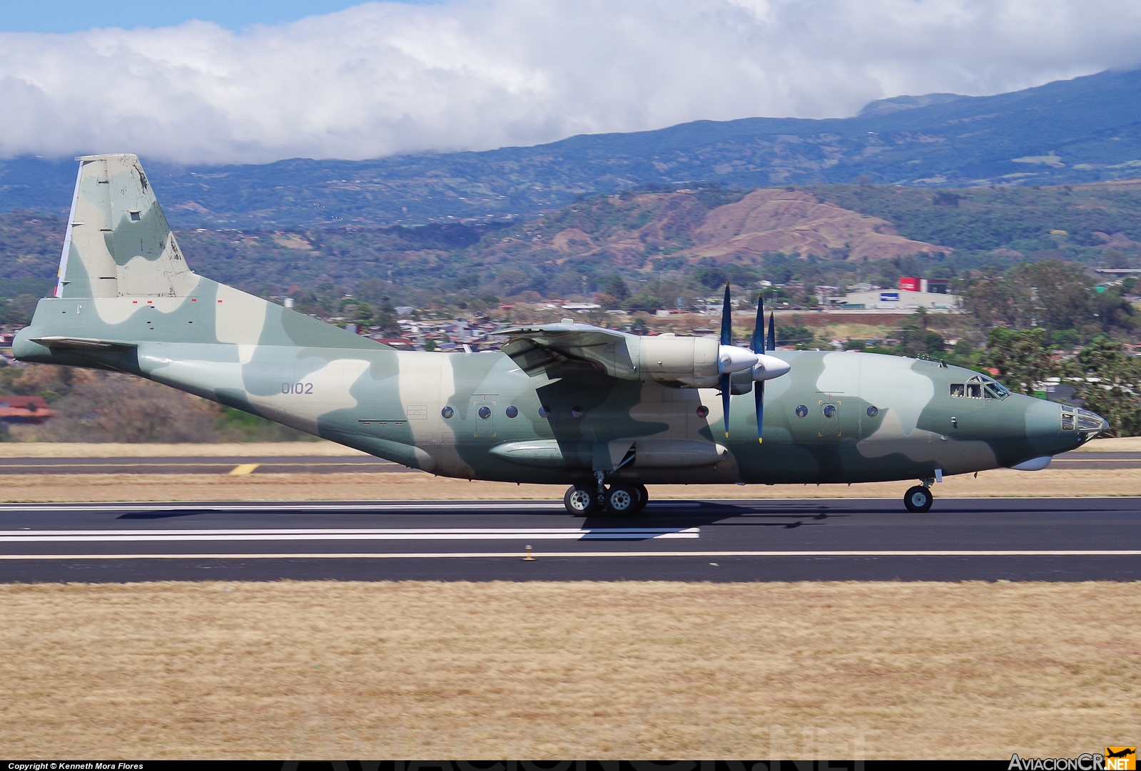 0102 - Shaanxi Y-8F-200W - Fuerza Aérea Venezolana