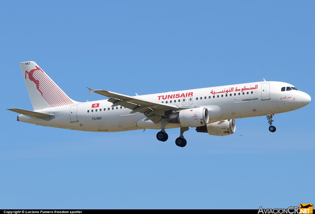 TS-IMD - Airbus A320-211 - Tunisair