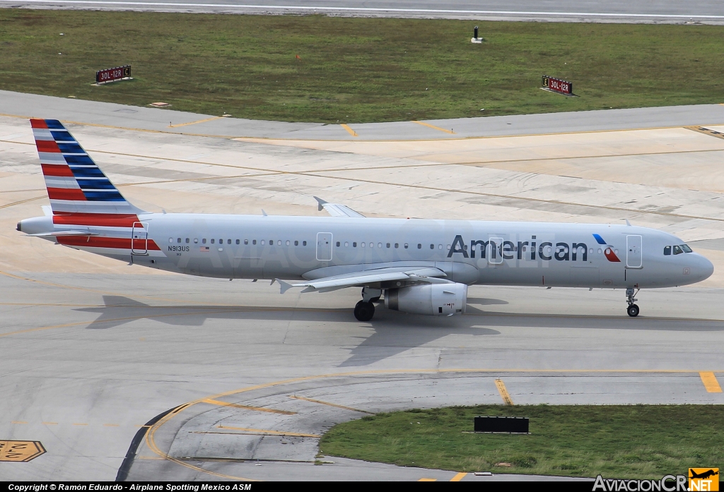 N913US - Airbus A321-231 - American Airlines