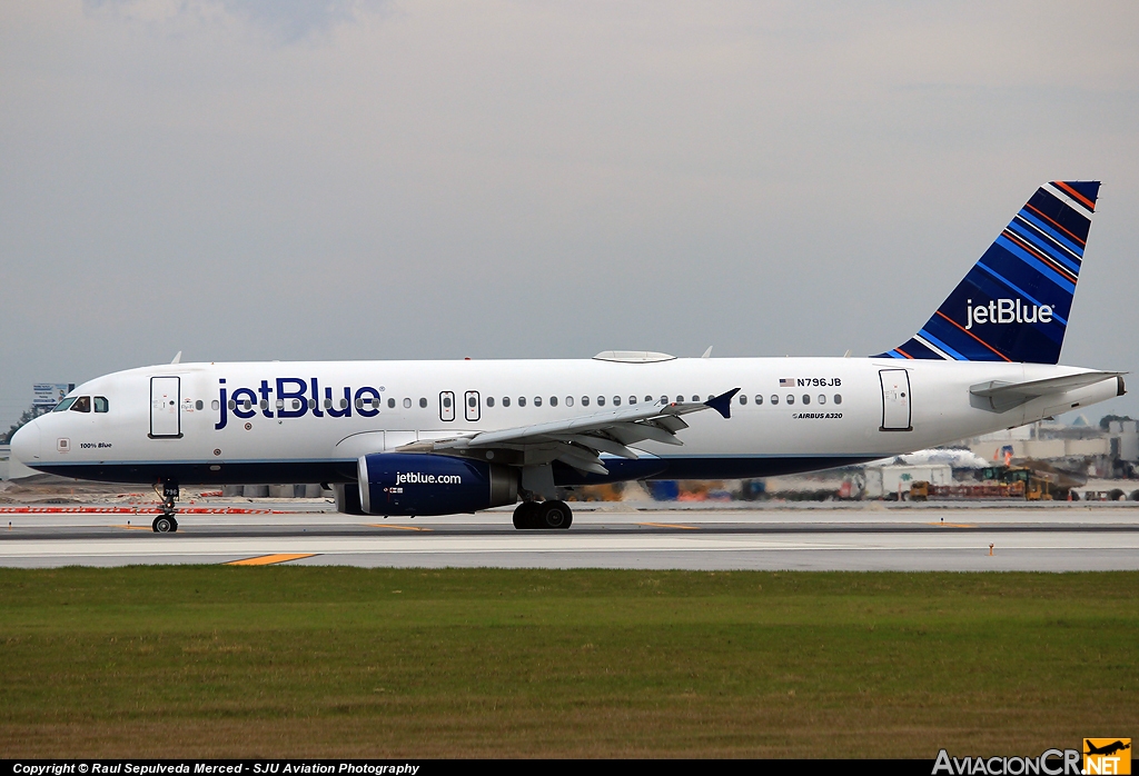 N796JB - Airbus A320-232 - jetBlue Airways