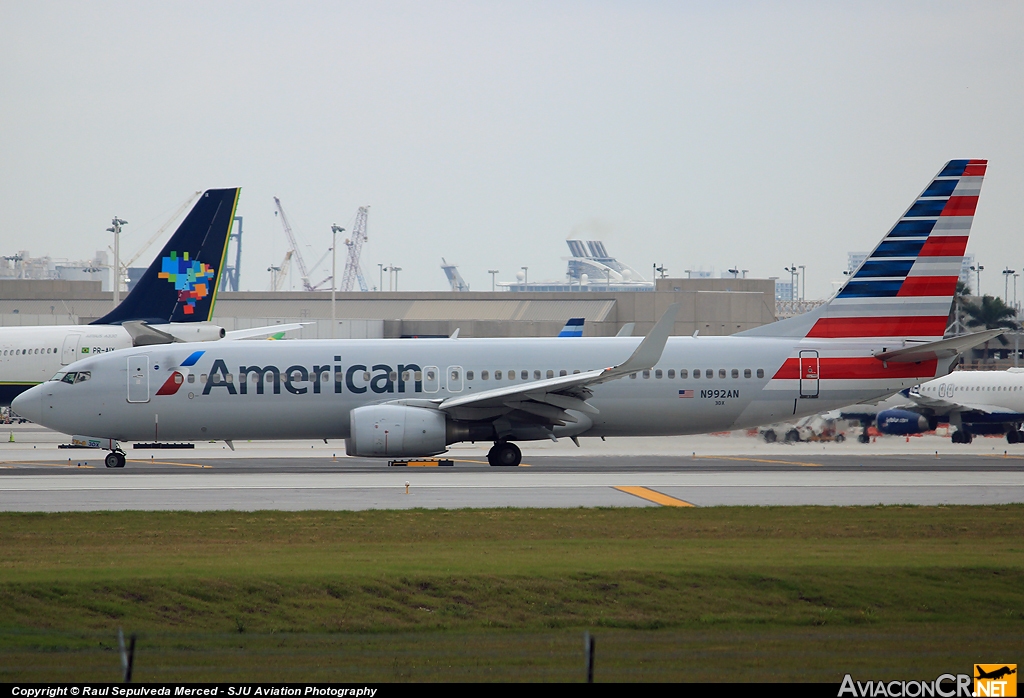 N992AN - Boeing 737-823 - American Airlines
