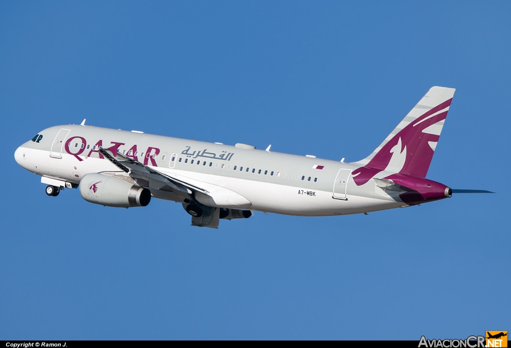 A7-MBK - Airbus A320-232 - Qatar Amiri Flight