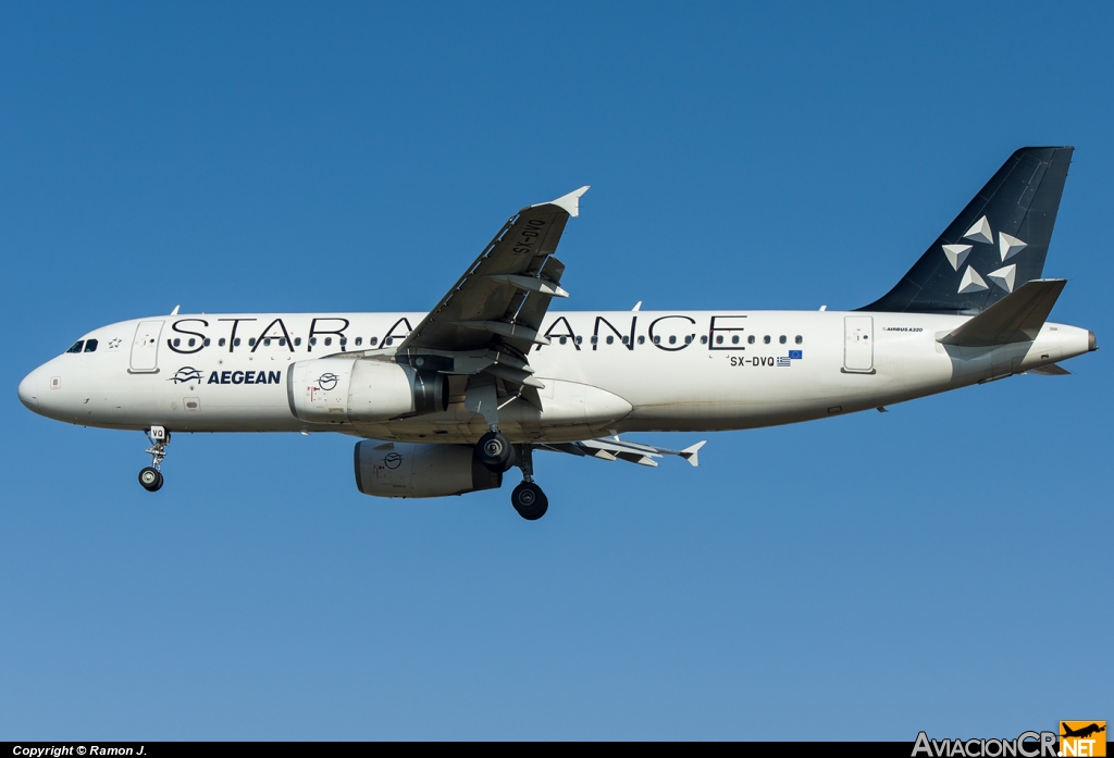 SX-DVQ - Airbus A320-232 - Aegean Airlines