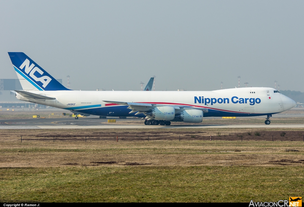 JA15KZ - Boeing 747-8KZF - Nippon Cargo Airlines (NCA)