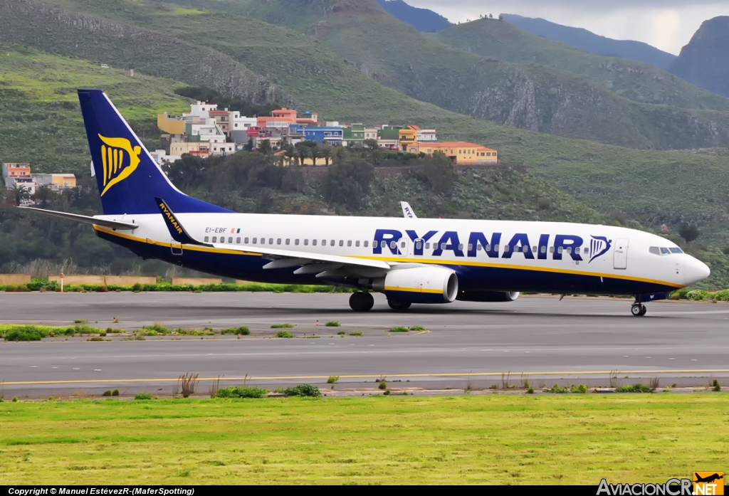 EI-EBF - Boeing 737-8AS - Ryanair