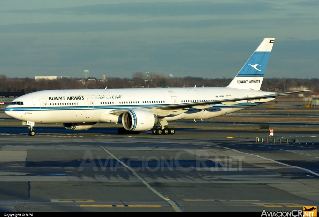 9K-AOA - Boeing 777-269/ER - Kuwait Airways