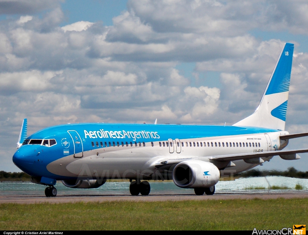 LV-FUB - Boeing 737-8HX - Aerolineas Argentinas