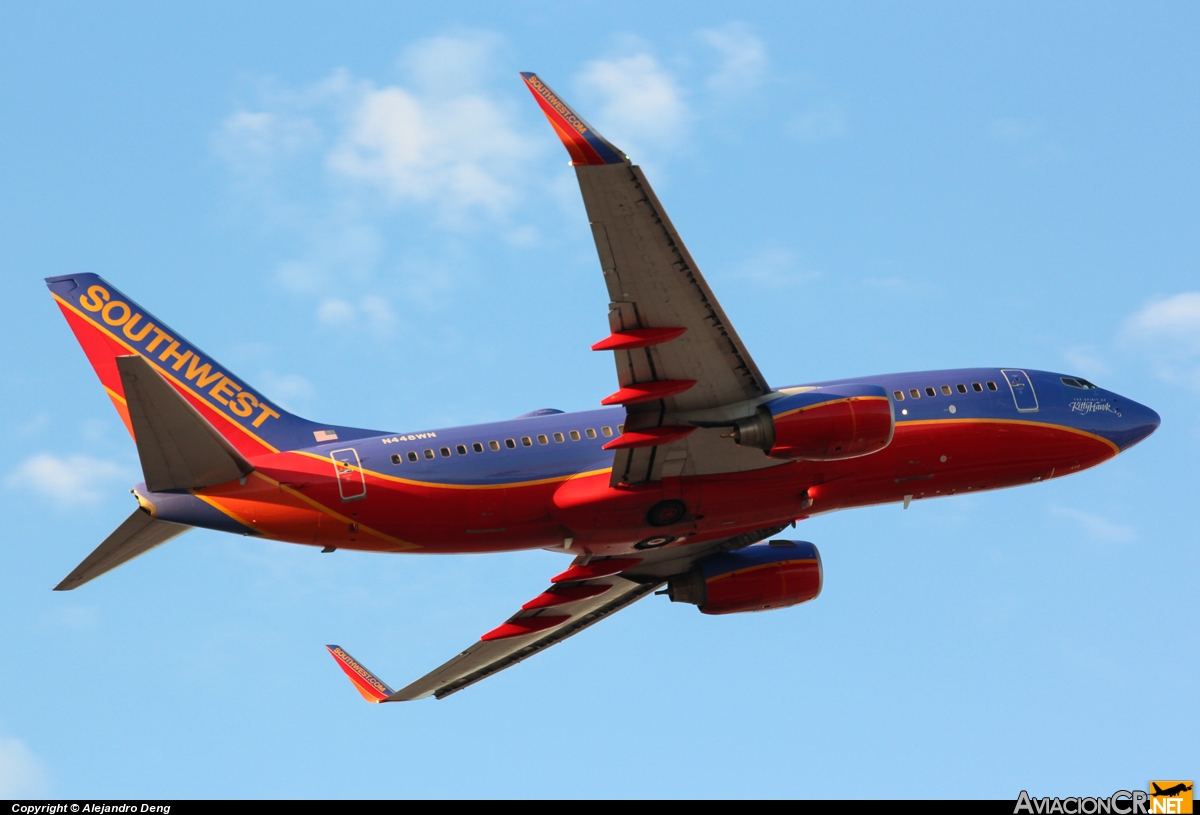 N448WN - Boeing 737-7H4 - Southwest Airlines