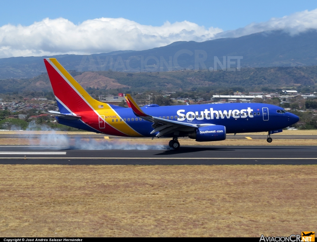 N7708E - Boeing 737-76N  - Southwest Airlines