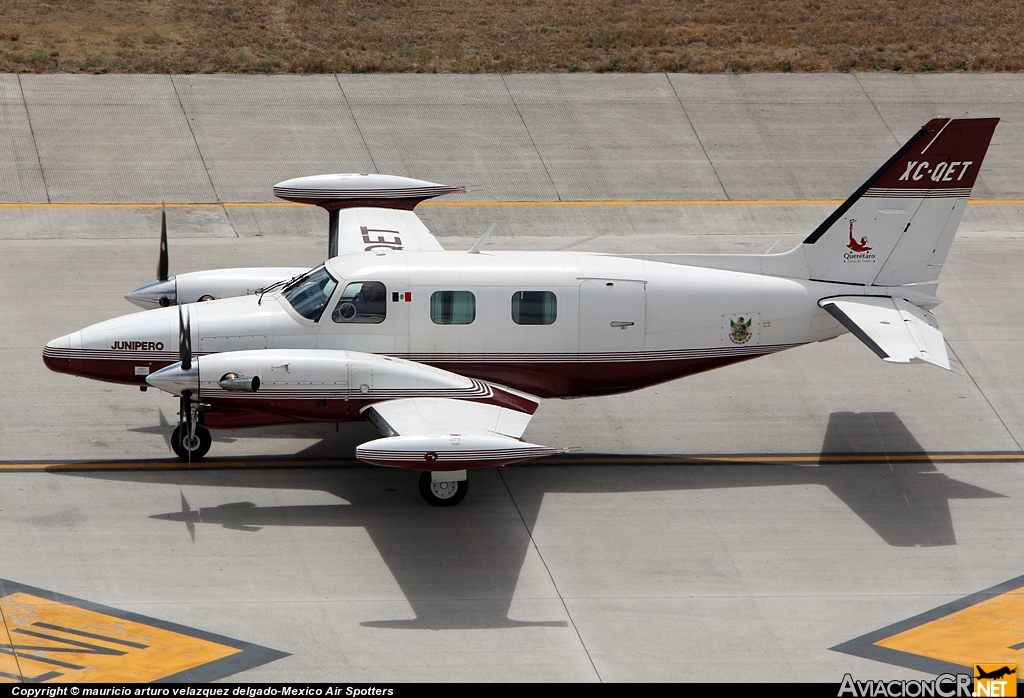 XC-QET - Piper PA-31T Cheyenne II - Gobierno del estado de Queretaro