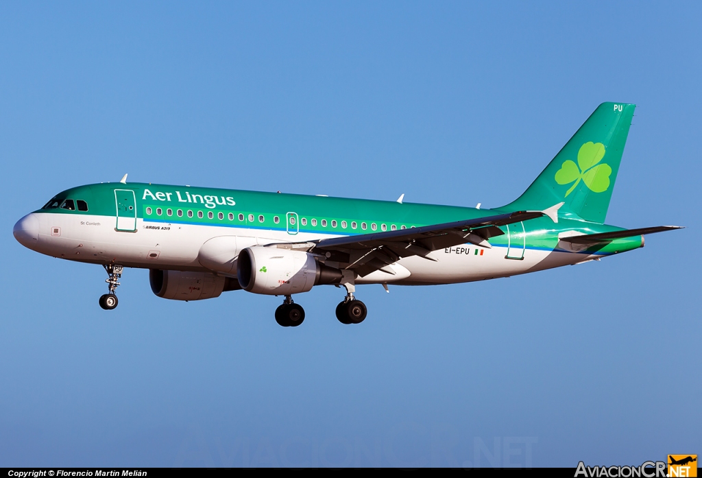EI-EPU - Airbus A319-111 - Aer Lingus