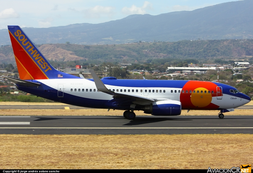 N230WN - Boeing 737-7H4 - Southwest Airlines