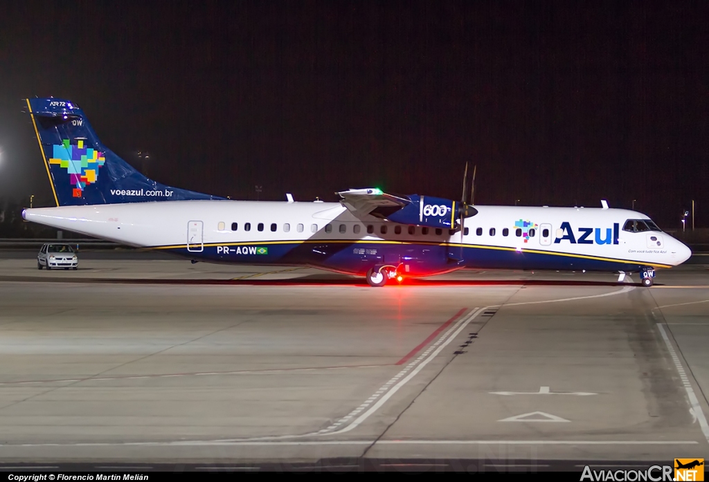 PR-AQW - ATR 72-212A - Azul Linhas Aéreas Brasileiras