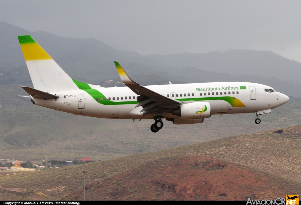 5T-CLC - Boeing 737-7EE - Mauritania Airlines International