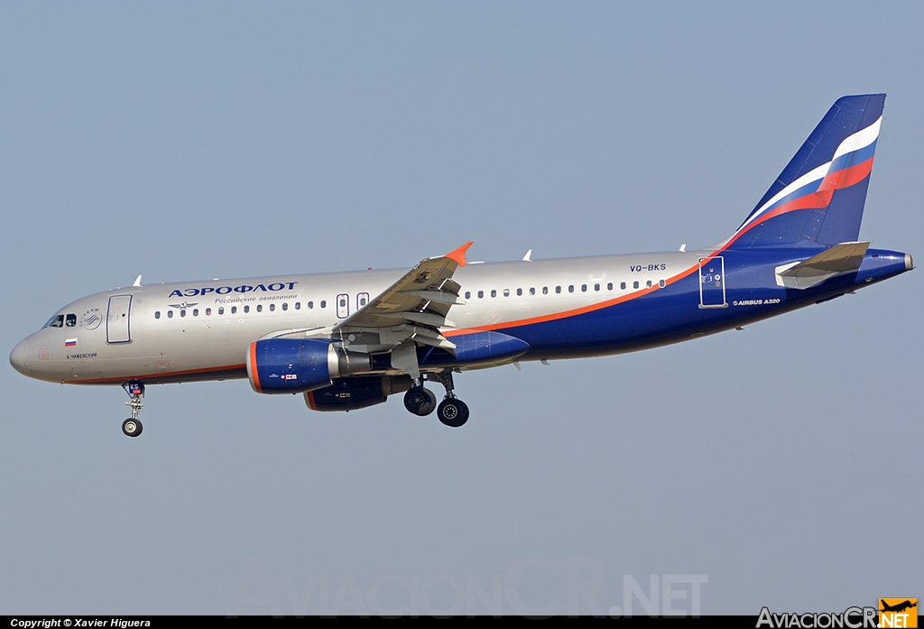VQ-BKS - Airbus A320-214 - Aeroflot  - Russian Airlines