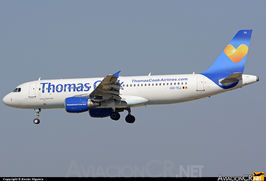 OO-TCJ - Airbus A320-214 - Thomas Cook Airlines