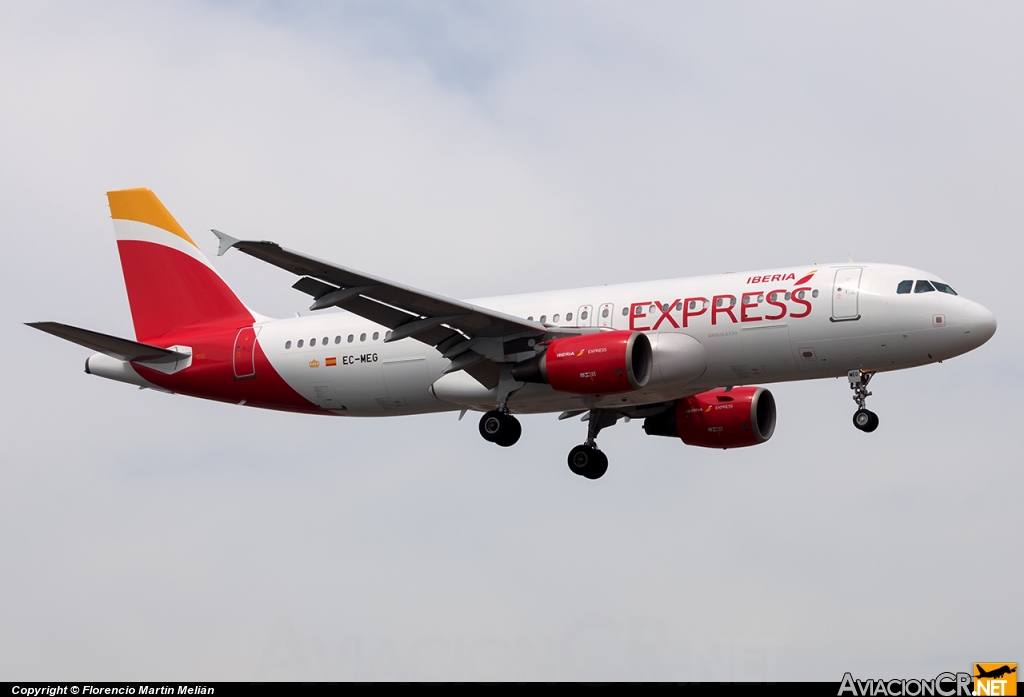EC-MEG - Airbus A320-214 - Iberia Express