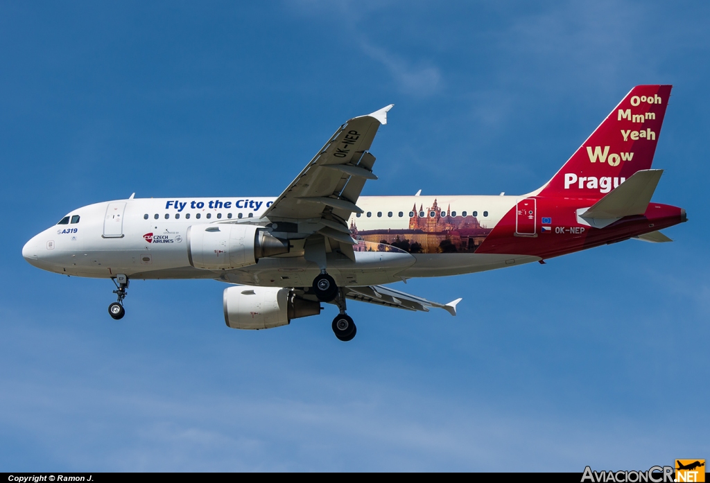 OK-NEP - Airbus A319-112 - Czech Airlines CSA