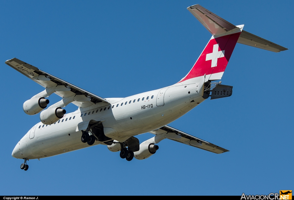 HB-IYQ - British Aerospace BAe-146-100 - Swiss International Air Lines