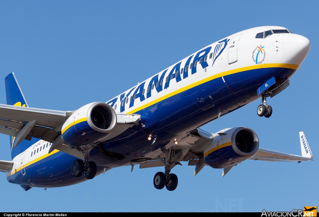 EI-EKL - Boeing 737-8AS - Ryanair