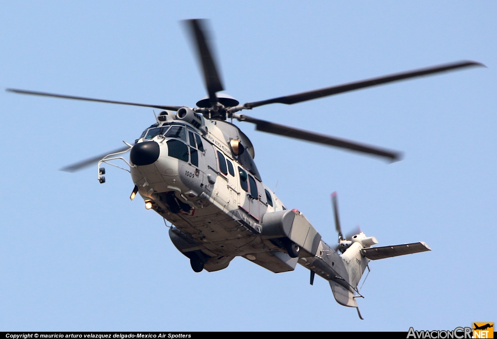 1009 - Eurocopter EC-725 Cougar Mk2+ - Fuerza Aerea Mexicana FAM