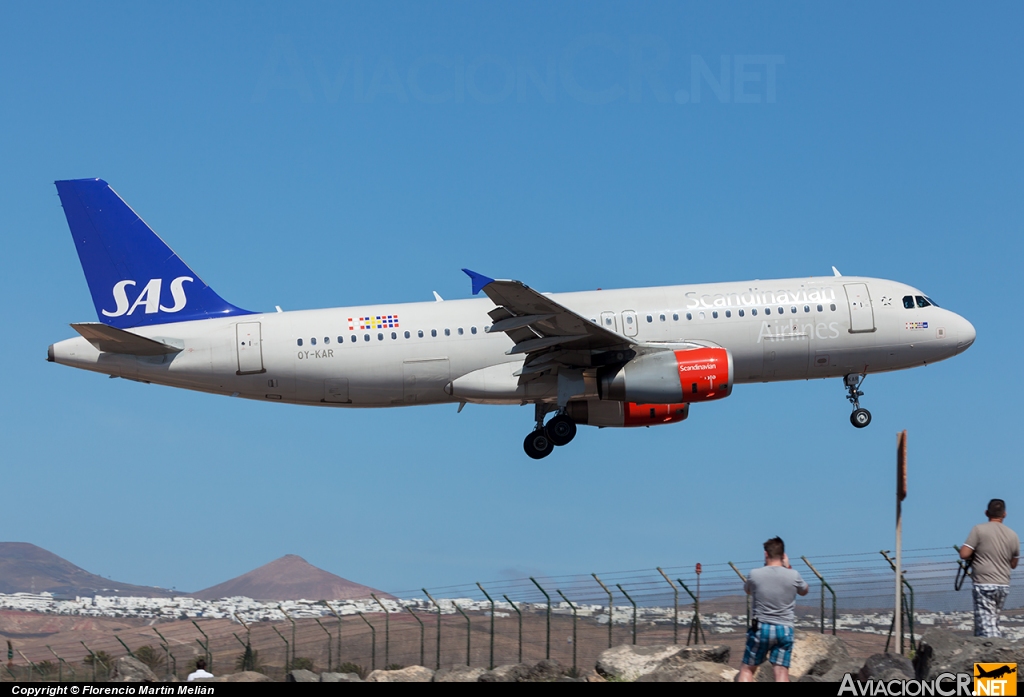 OY-KAR - Airbus A320-232 - Scandinavian Airlines (SAS)