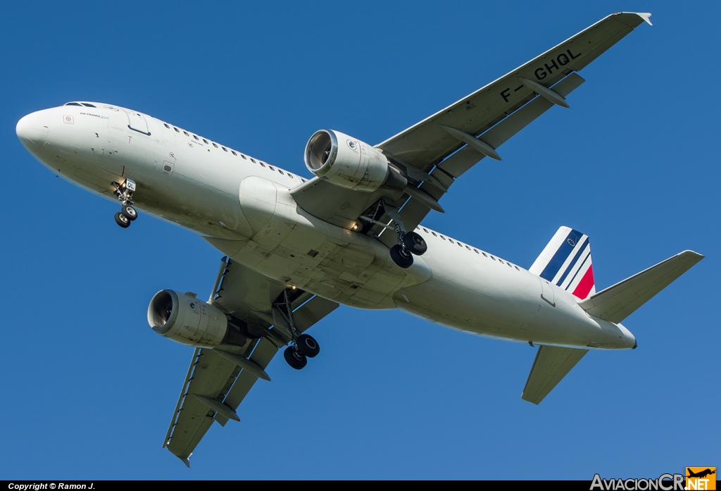 F-GHQL - Airbus A320-211 - Air France